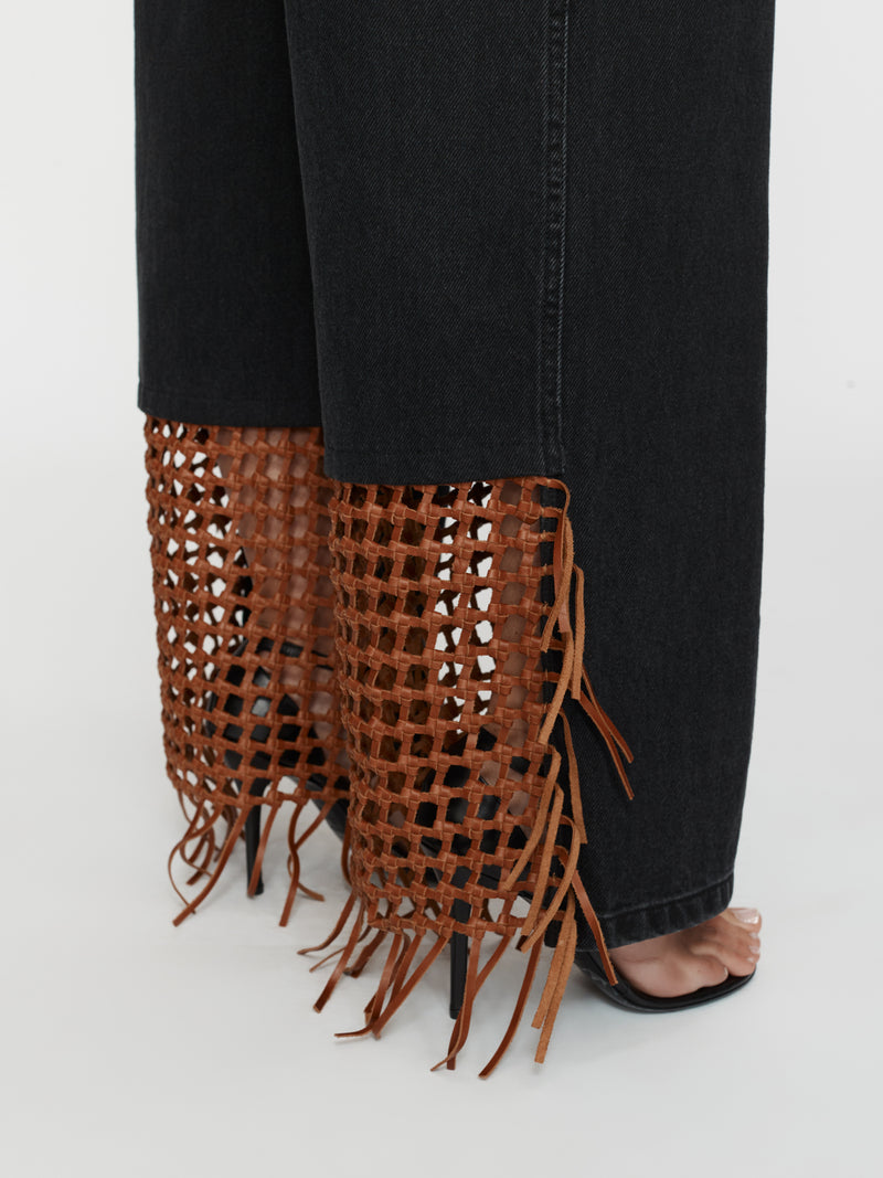 Basket Leather Jean - Image 2