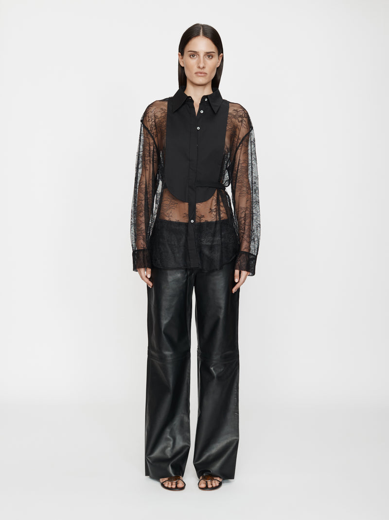 Lace Tux Shirt - Image 2