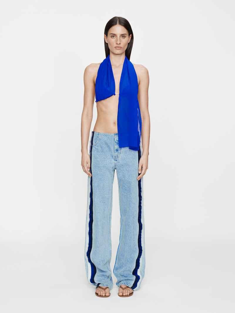 Silk Scarf Chain Bra Top - Image 4