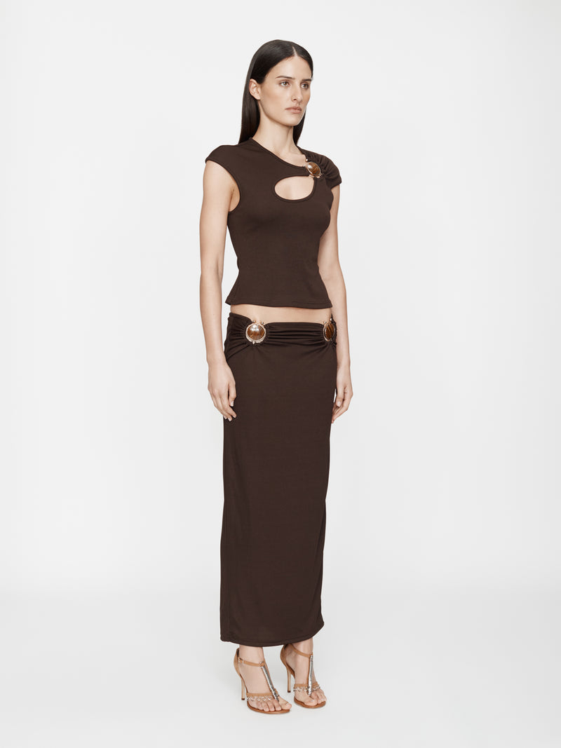 Mineral Stone Ruched Skirt - Image 5