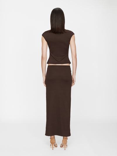 Mineral Stone Ruched Skirt
