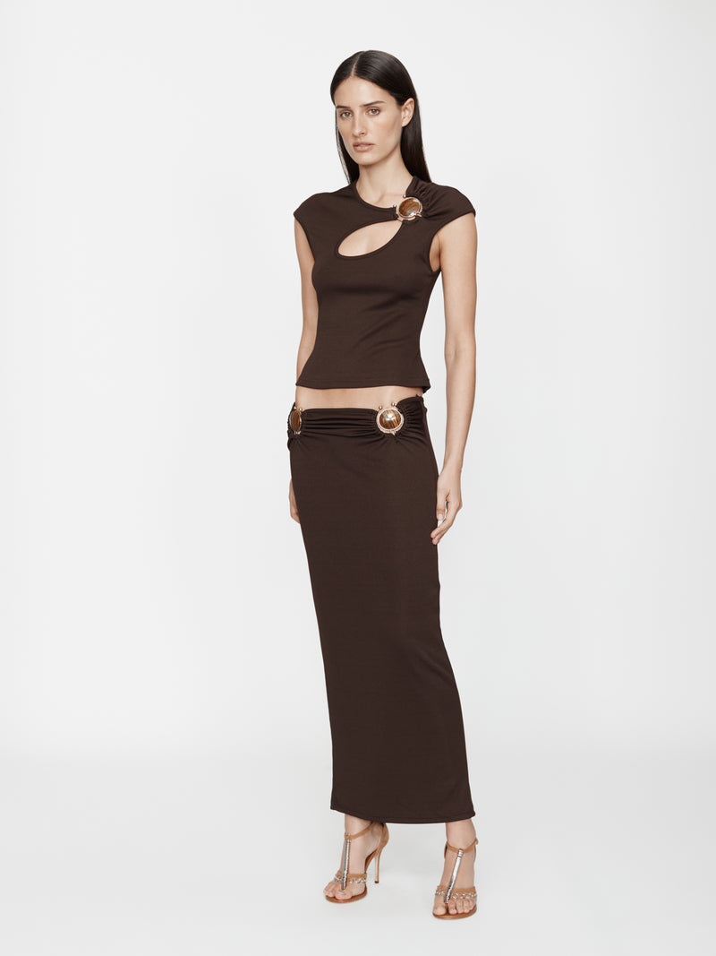Mineral Stone Ruched Skirt - Image 4