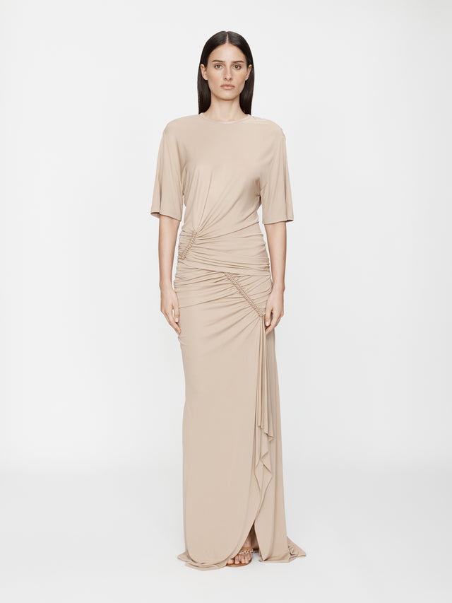 Shibari Jersey Ruche Skirt