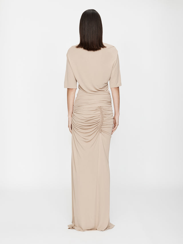 Shibari Jersey Ruche Skirt