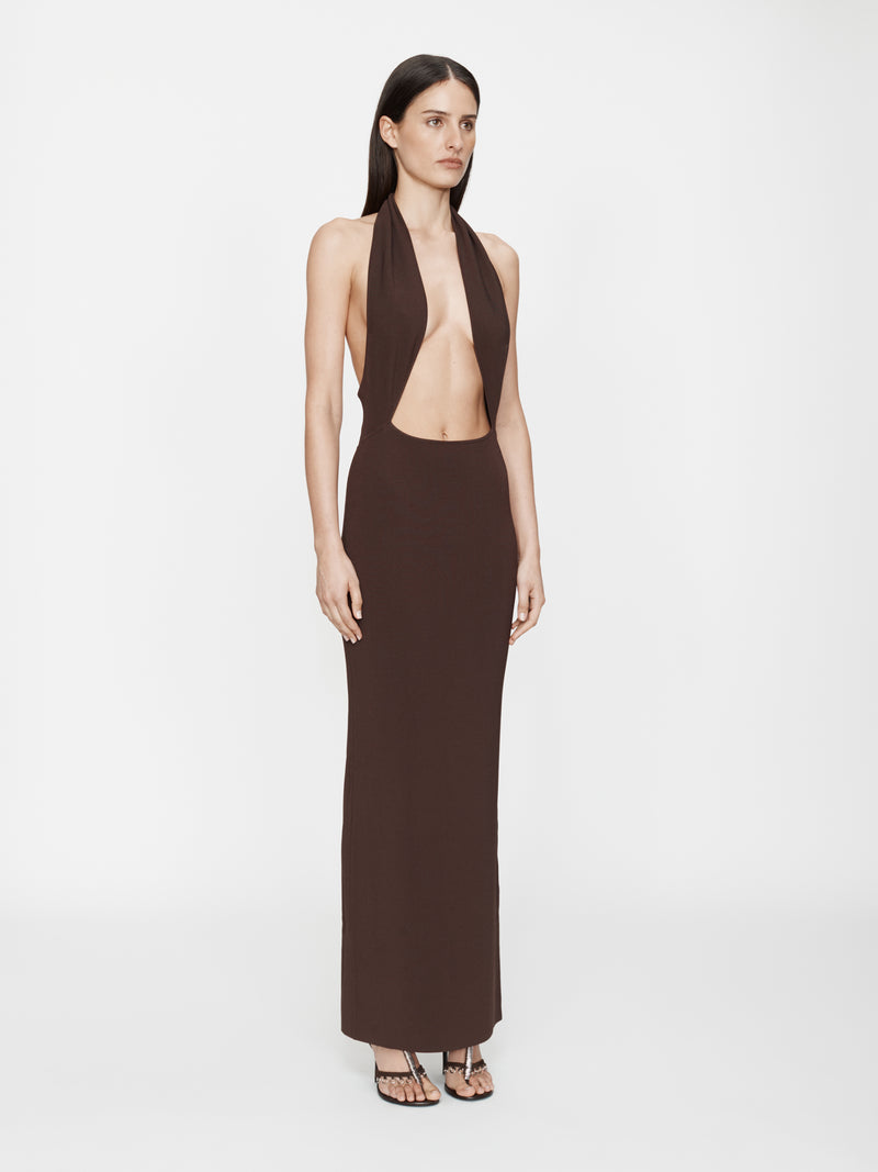Slope Knit Halter Dress - Image 4