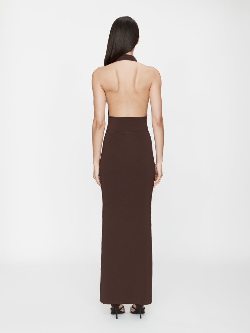 Slope Knit Halter Dress - Image 5