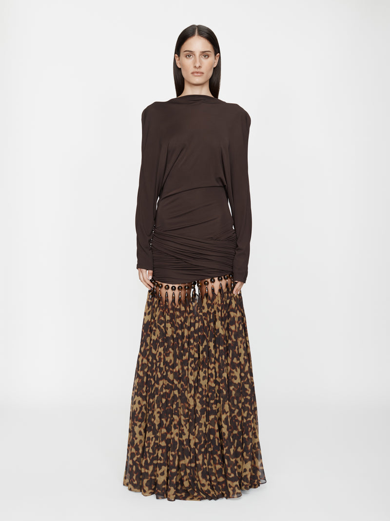 Tortoiseshell Droplet Jersey Gown - Image 3