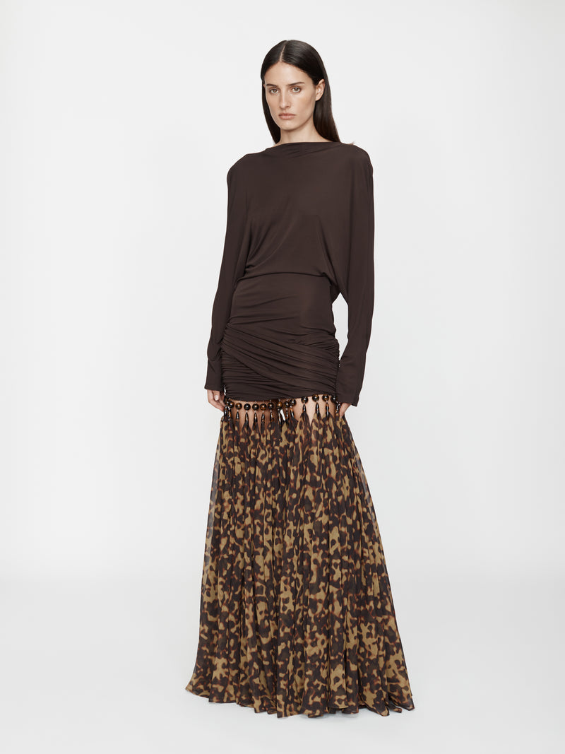 Tortoiseshell Droplet Jersey Gown - Image 1