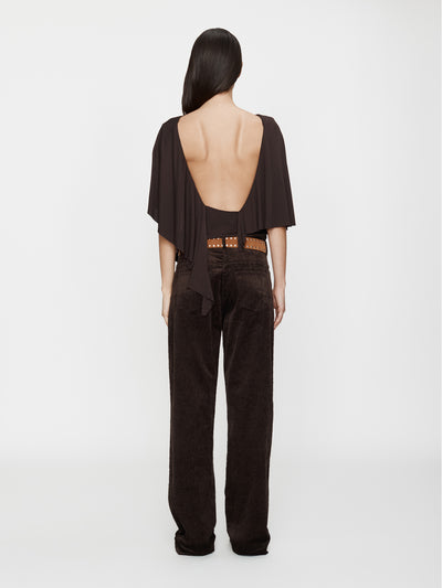 Ava Sateen Corduroy Jean