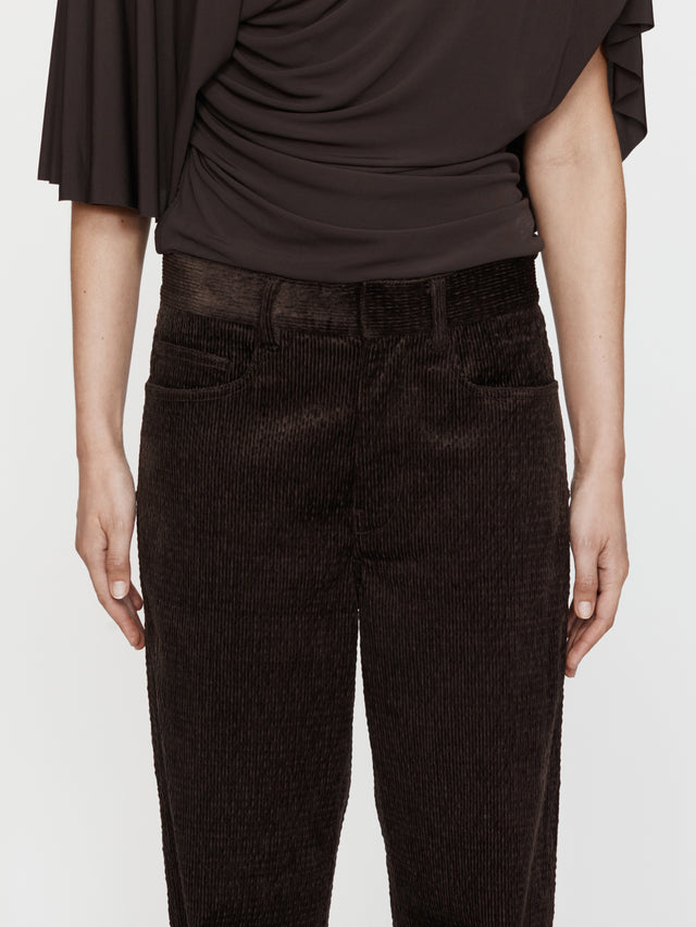 Ava Sateen Corduroy Jean