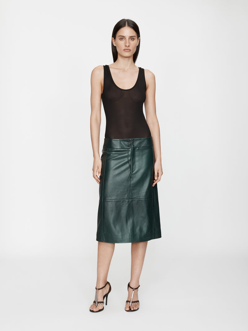 Eddie Leather Skirt - Image 5