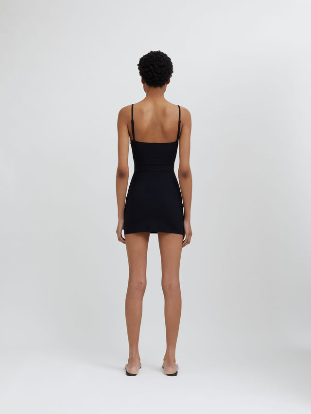 Pierced Orbit Mini Dress