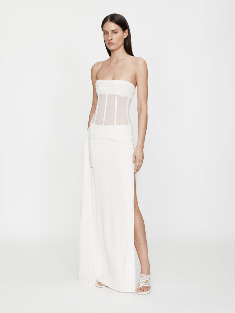 Veiled Corset Dress - Image 3