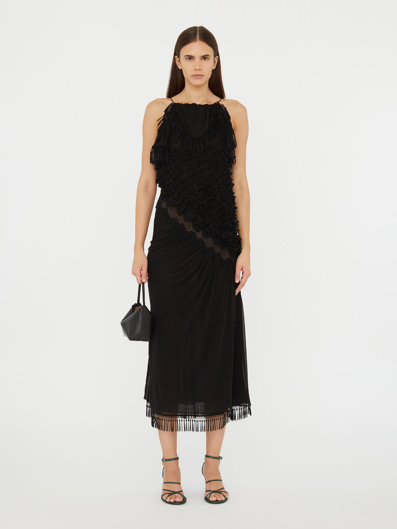 Urchin Knit Drape Dress - Image 1