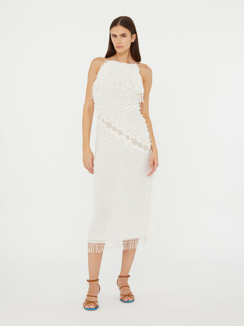 Urchin Knit Drape Dress - Image 3