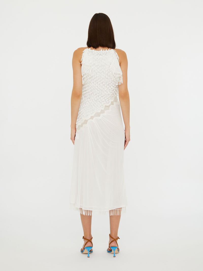 Urchin Knit Drape Dress - Image 4