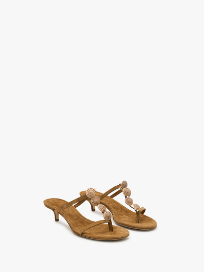 Sundial Seashell Kitten Heel
