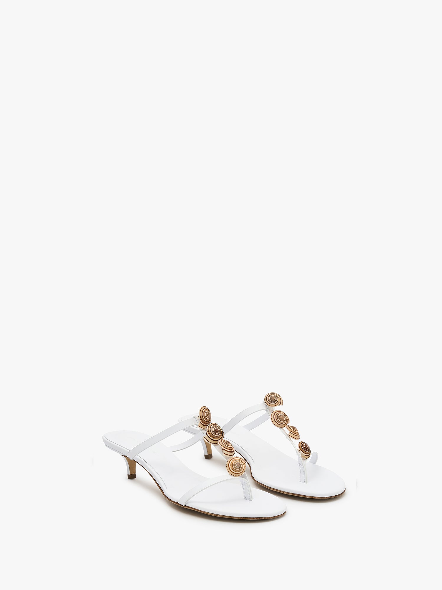 Sundial Seashell Kitten Heel