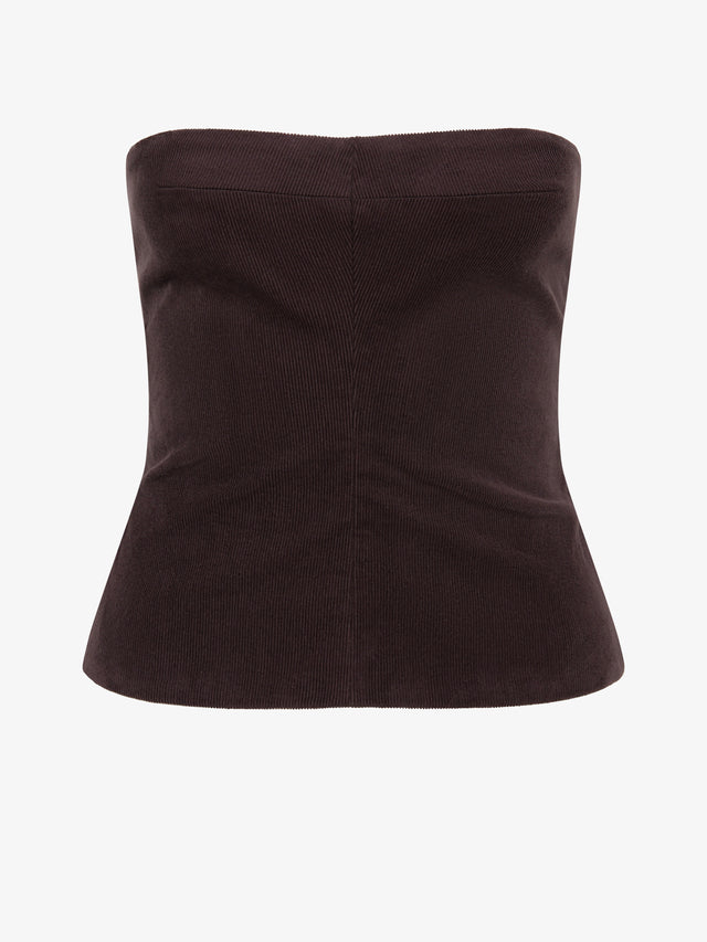 Corduroy Sculptured Bustier