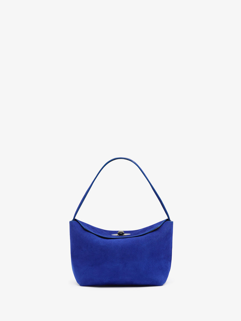 Turnlock Suede Mini Bag - Image 1