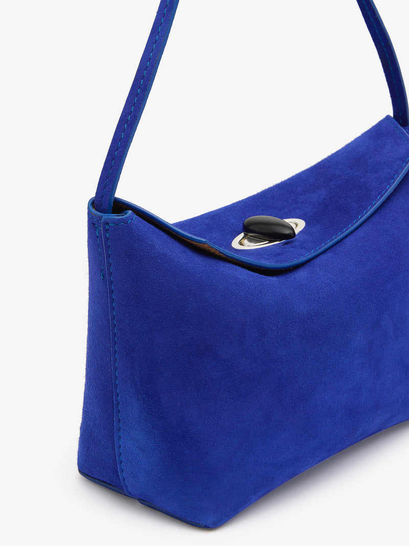 Turnlock Suede Mini Bag - Image 3