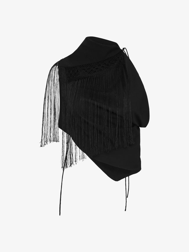 Unravel Macrame Wrap Top