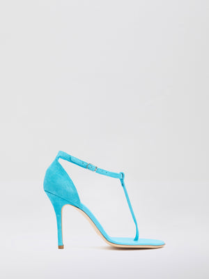 Billi T Bar Suede Sandal