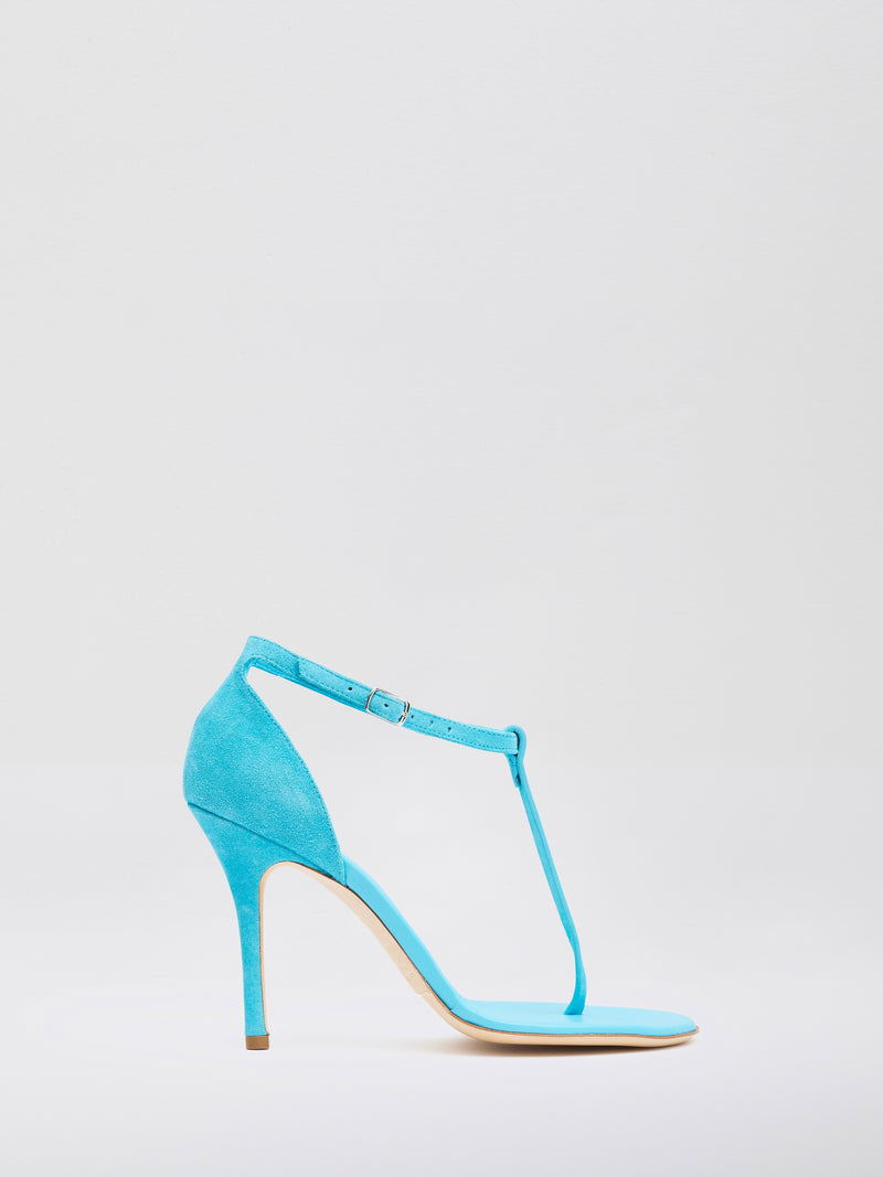 Billi T Bar Suede Sandal
