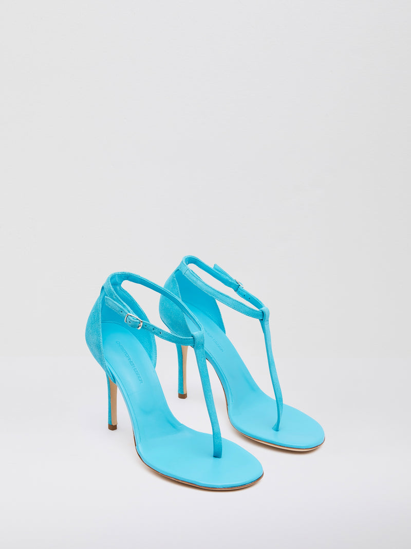 Billi T Bar Suede Sandal