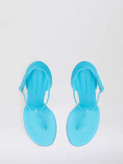 Billi T Bar Suede Sandal