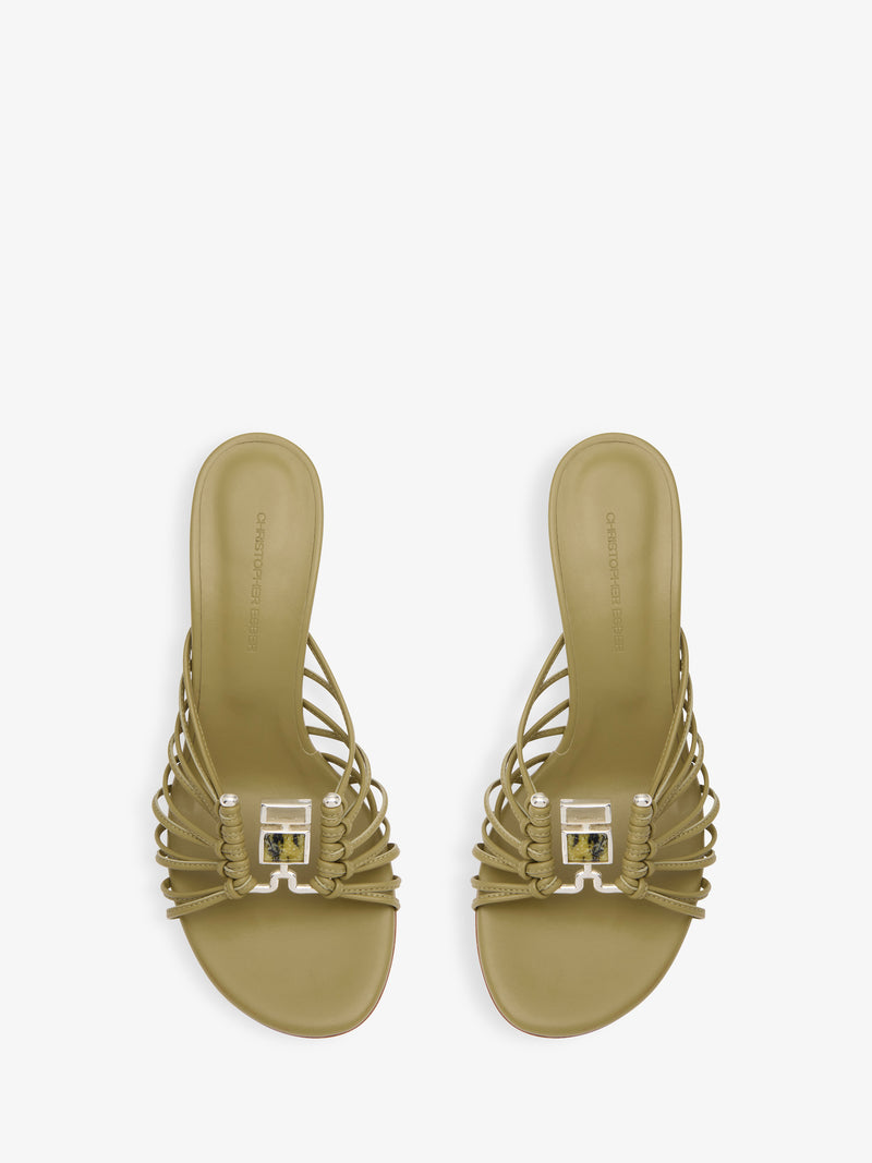 Bezel Quartz Caged Heel - Image 4