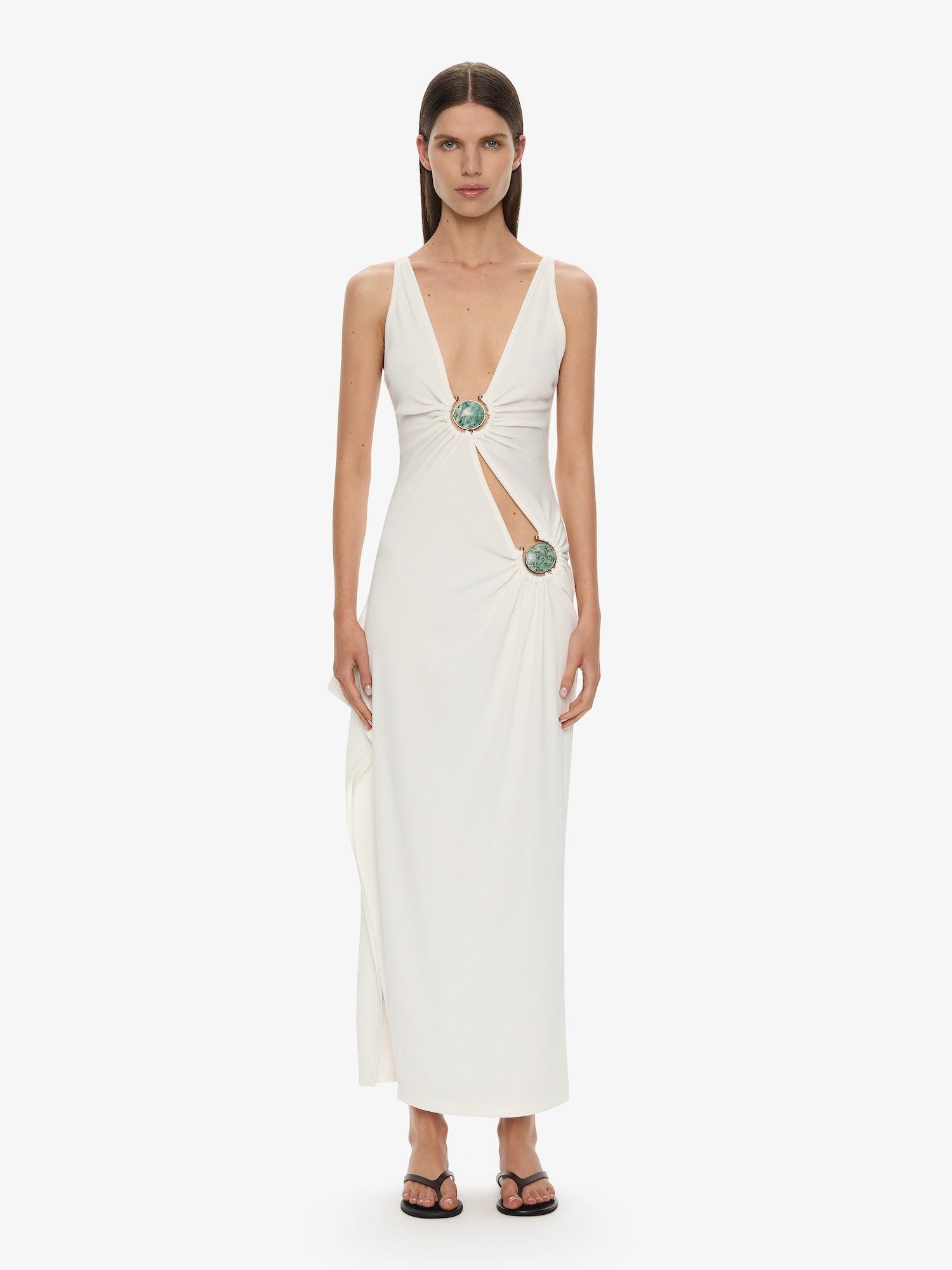Mineral Stone Cascade Tank Dress