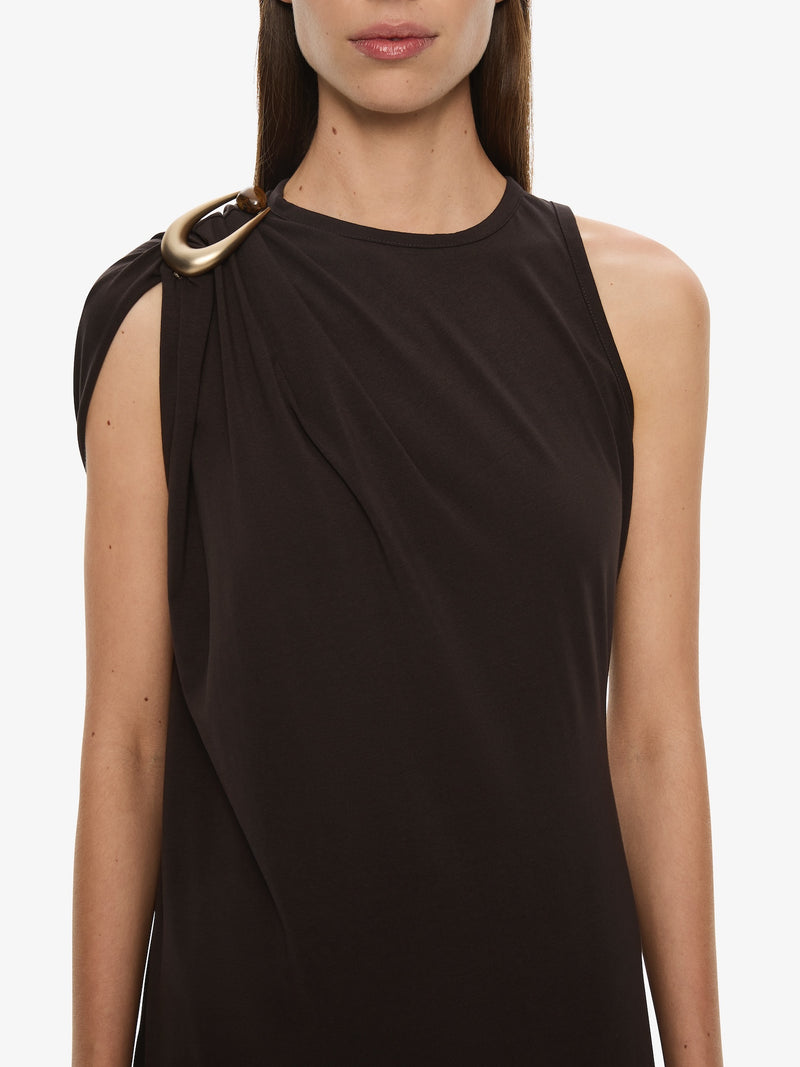 Stone Pin Column Tee Dress - Image 2