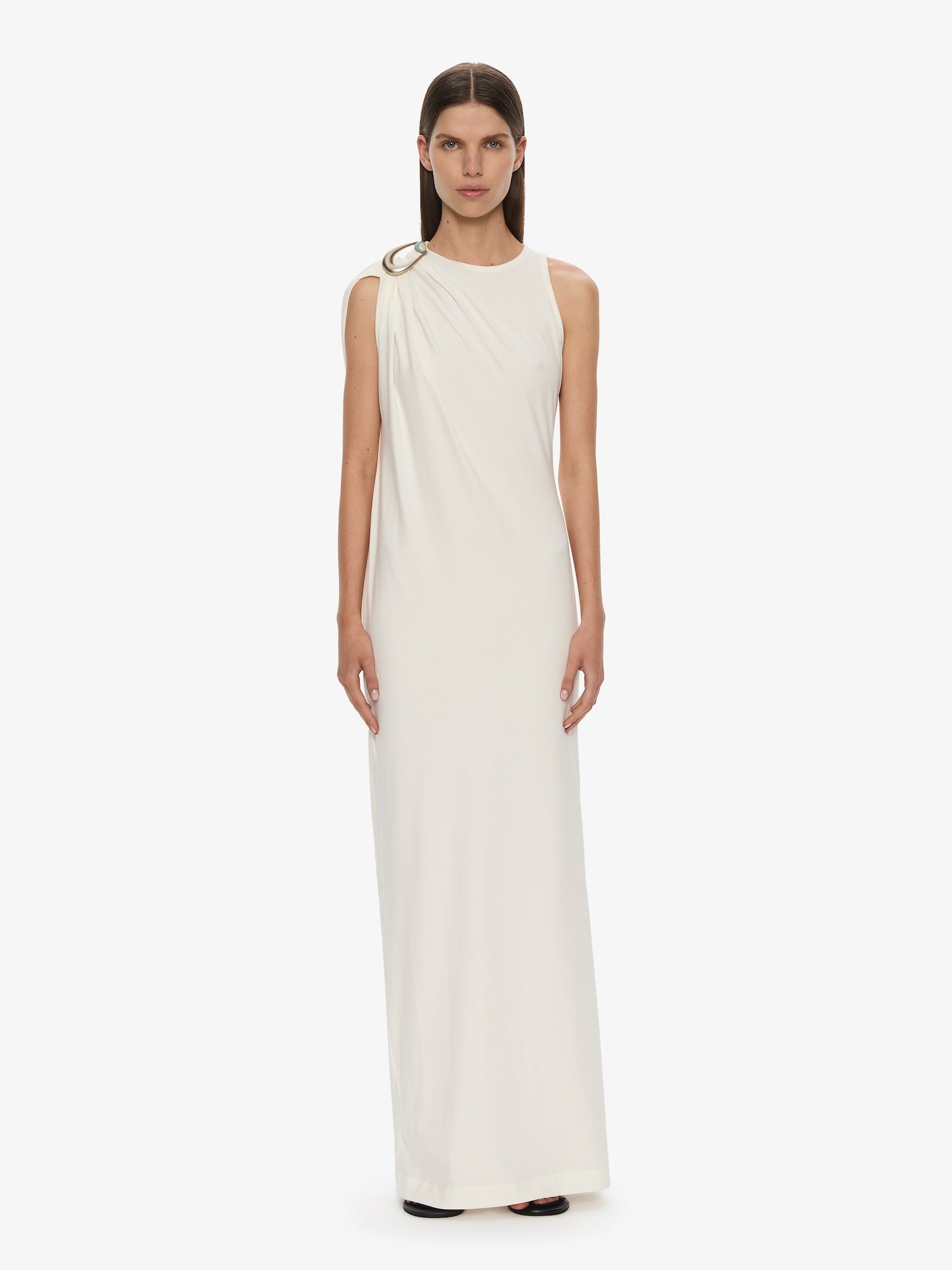 Stone Pin Column Tee Dress