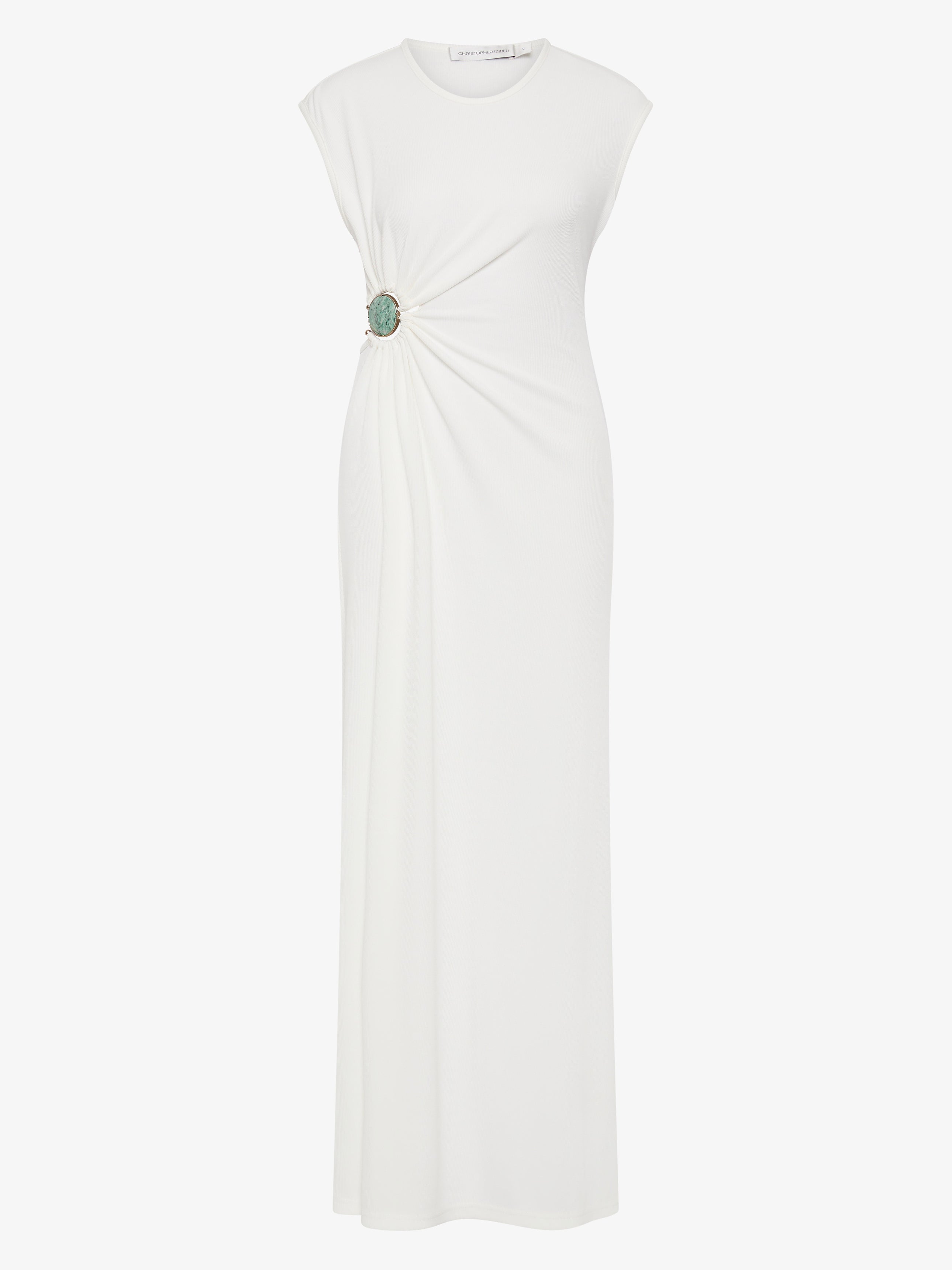 Mineral Stone Ruched Tank Dress
