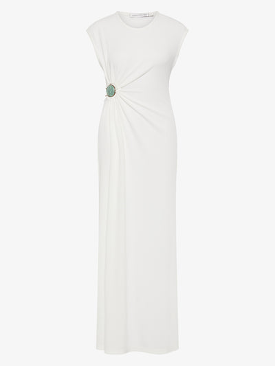 Mineral Stone Ruched Tank Dress