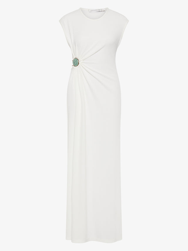 Mineral Stone Ruched Tank Dress