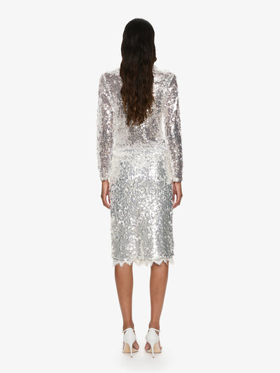 Opaline Sequin Skirt
