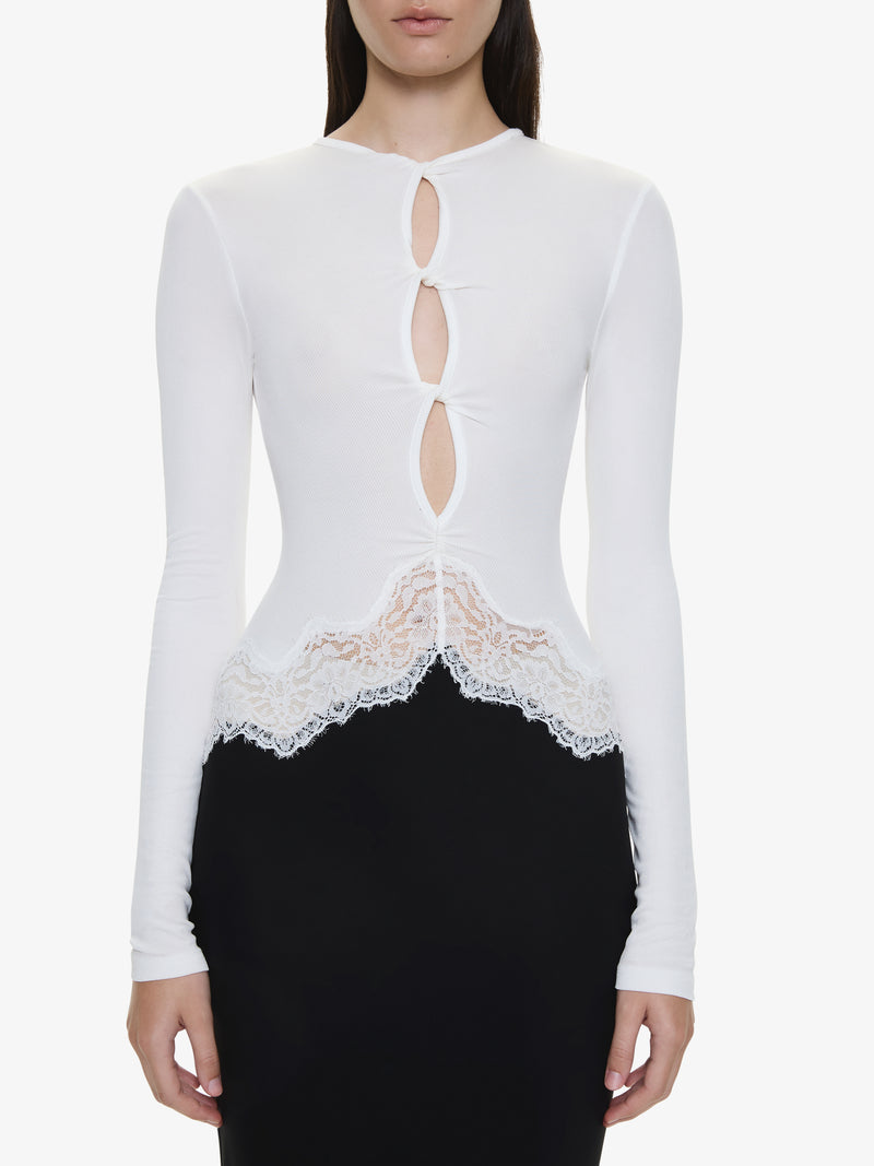 Open Twist Verner Lace Dress - Image 3