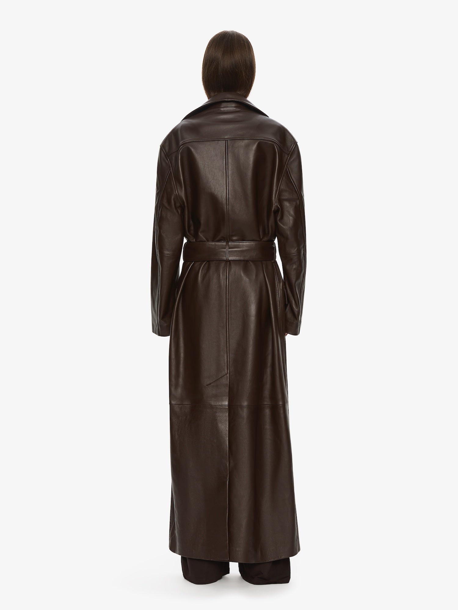 Calais Leather Trench