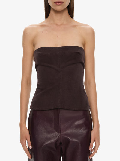 Corduroy Sculptured Bustier