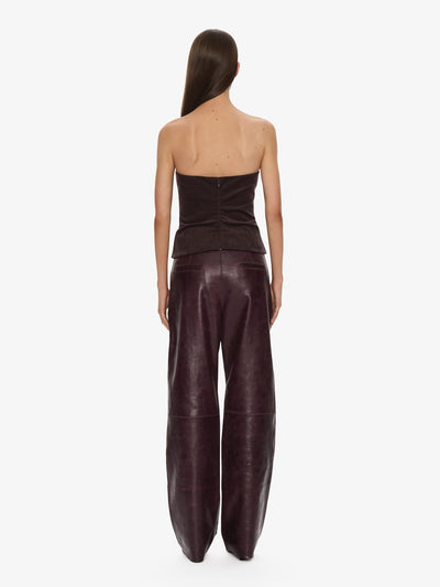 Corduroy Sculptured Bustier