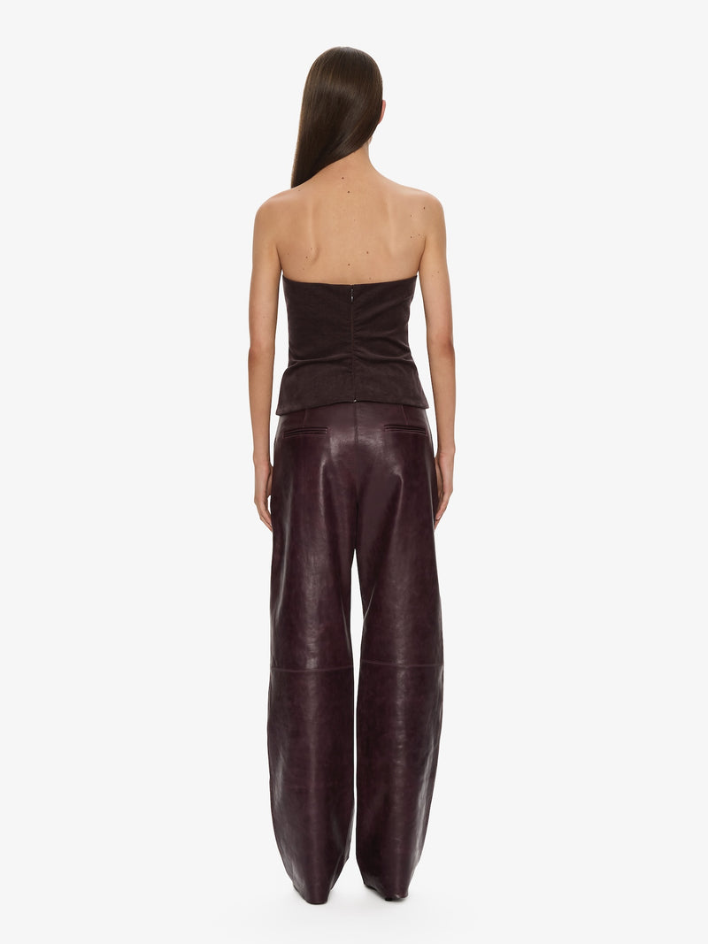 Corduroy Sculptured Bustier - Image 5