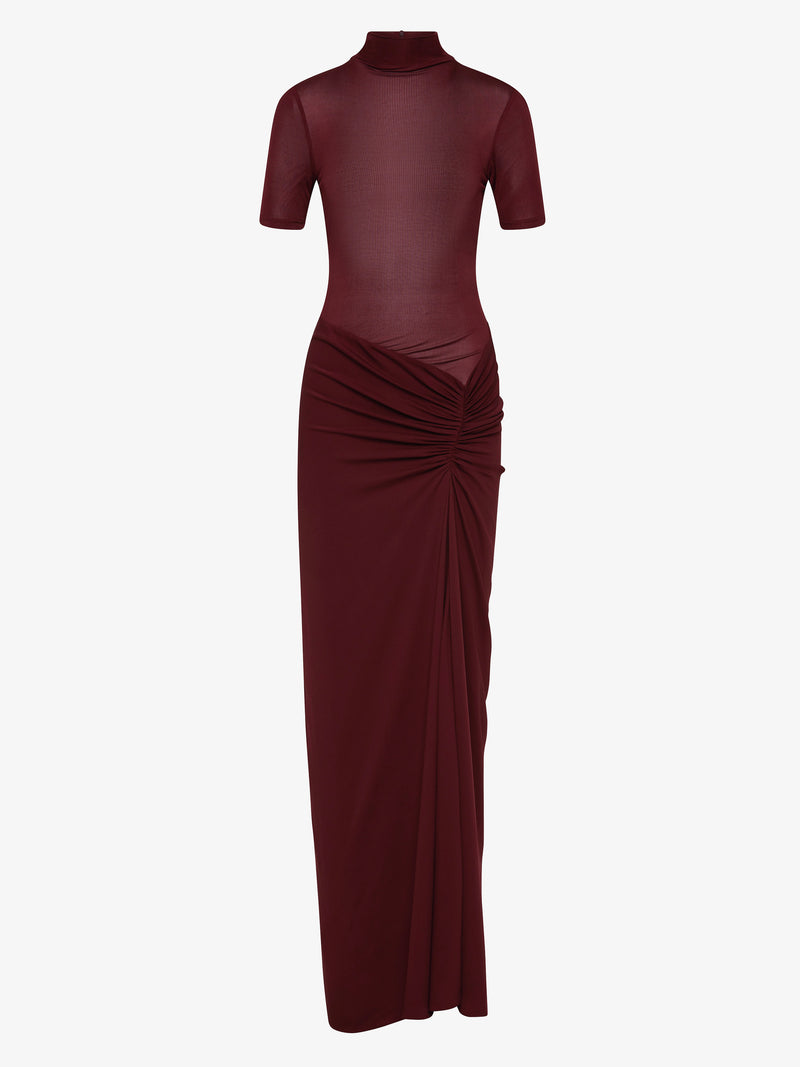 Fusion Ruched Tee Gown - Image 5