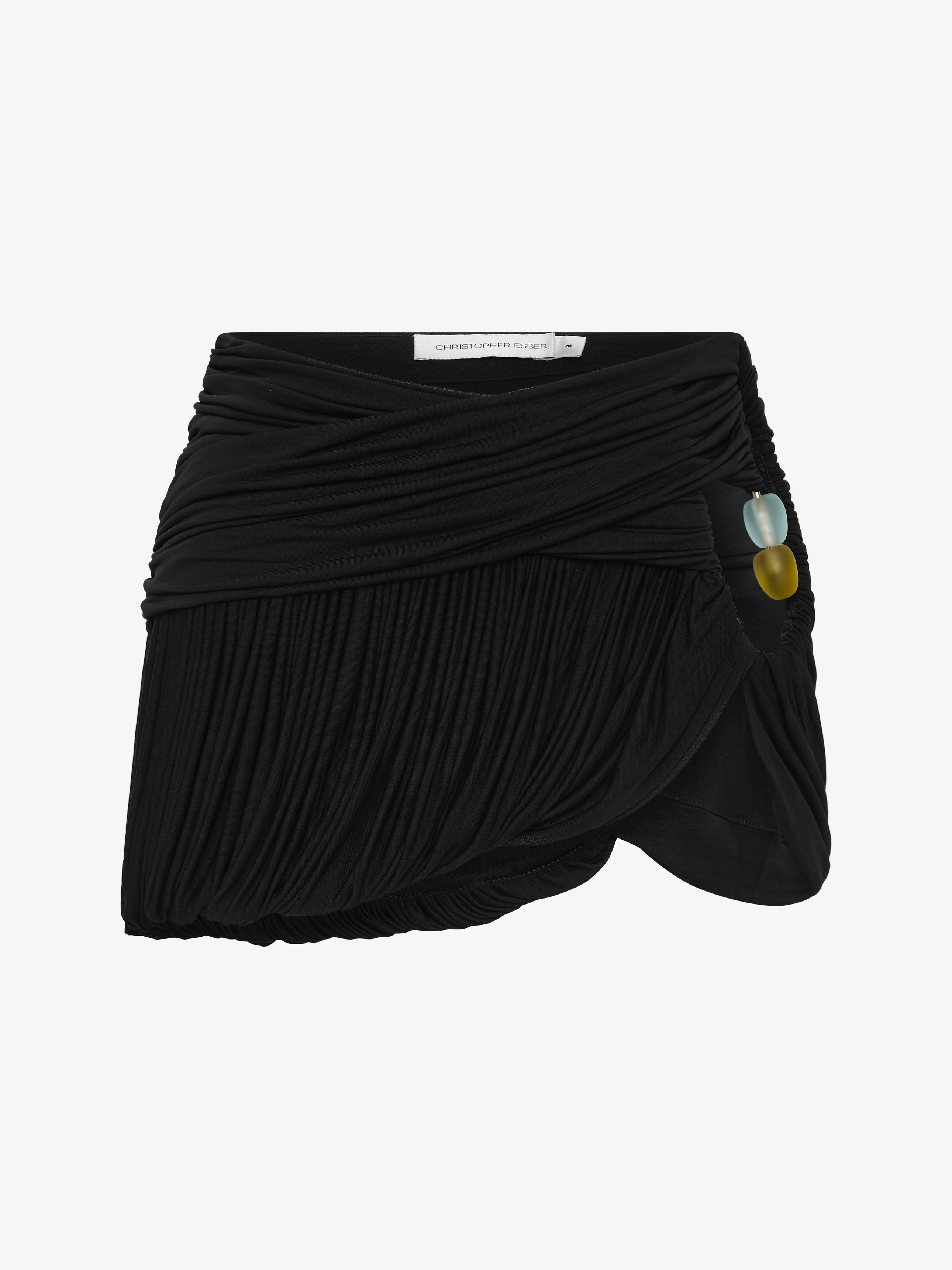 Beach Glass Bubble Mini Skirt