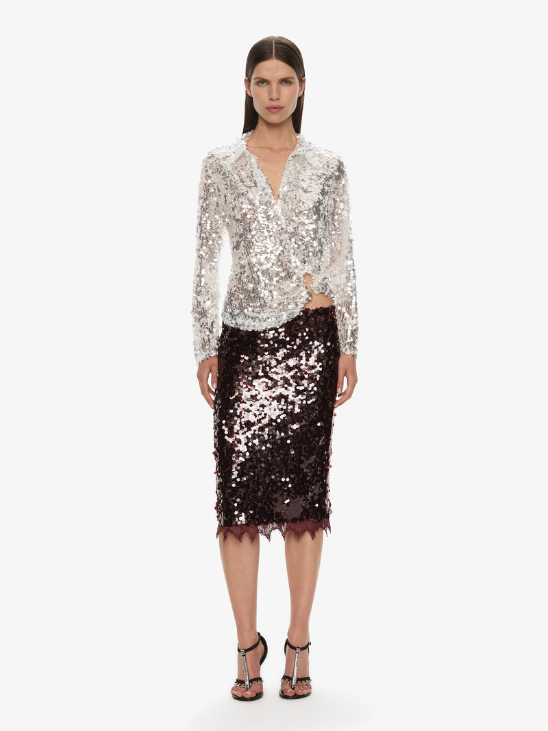 Opaline Sequin Skirt - Image 1