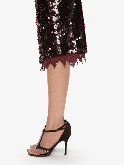 Opaline Sequin Skirt