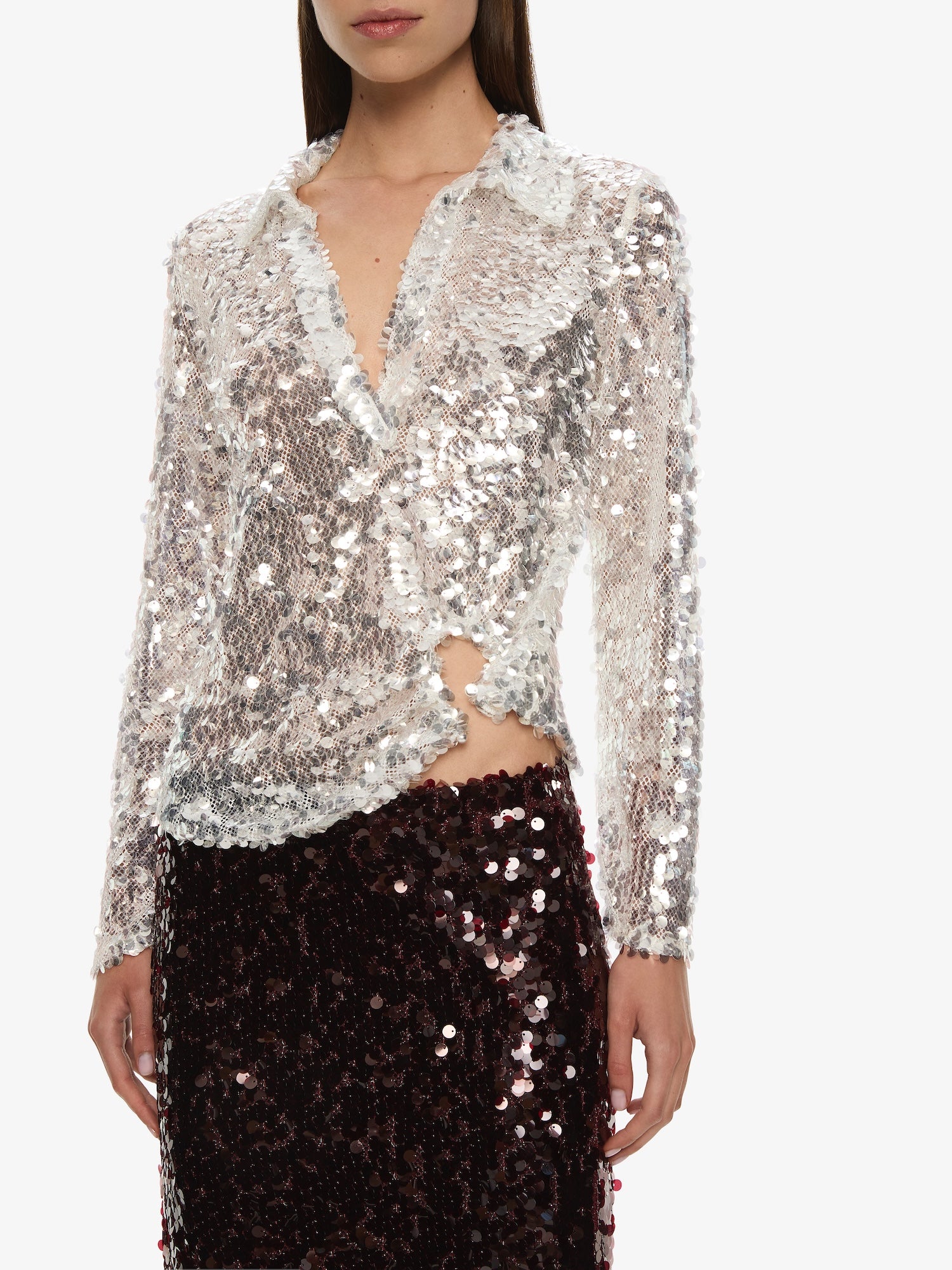 Opaline Sequin Skirt