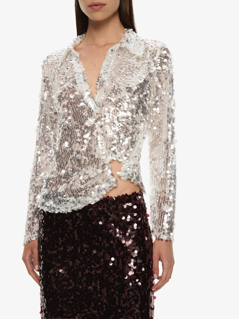 Opaline Sequin Skirt - Image 2