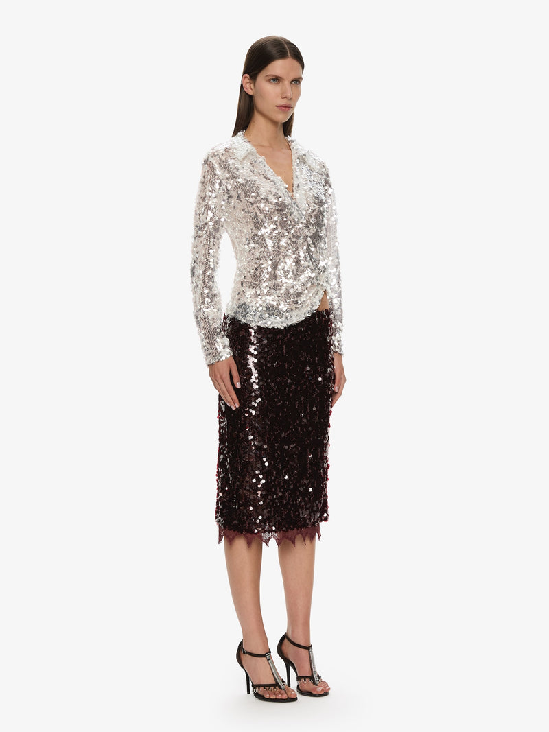 Opaline Sequin Skirt - Image 3